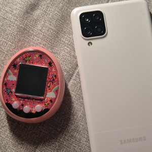 오늘만 판매) 매직헛O 다마고치 미츠 매지컬 핑크 + 통신폰 일괄