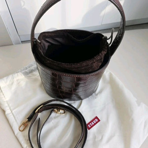 스타우드 크로커다일 패턴 버킷백