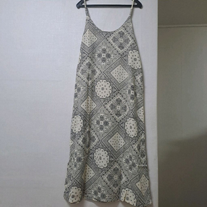 시원한 에스닉 페이즐리 나시 롱원피스 55~66