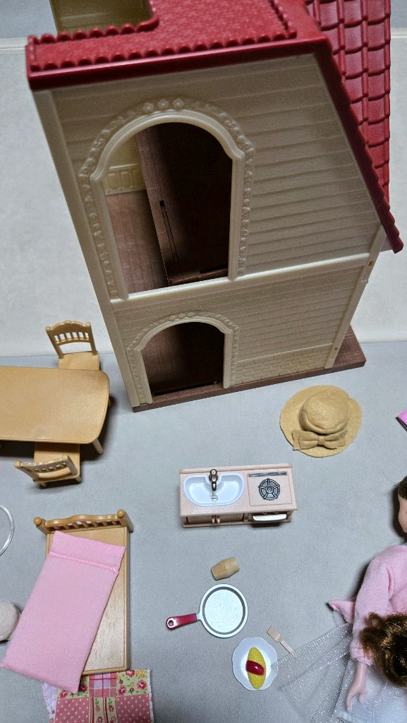 실바니안2층집/패밀리 인형/미미인형 <일괄>--2