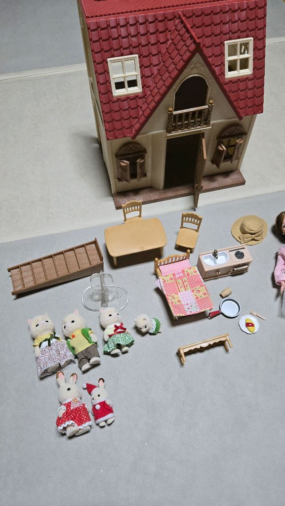 실바니안2층집/패밀리 인형/미미인형 <일괄>--3