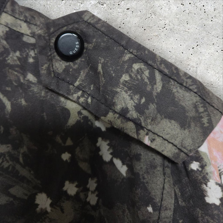 게스 체리블라썸 플라워 야상 자켓 (85/XS)--2