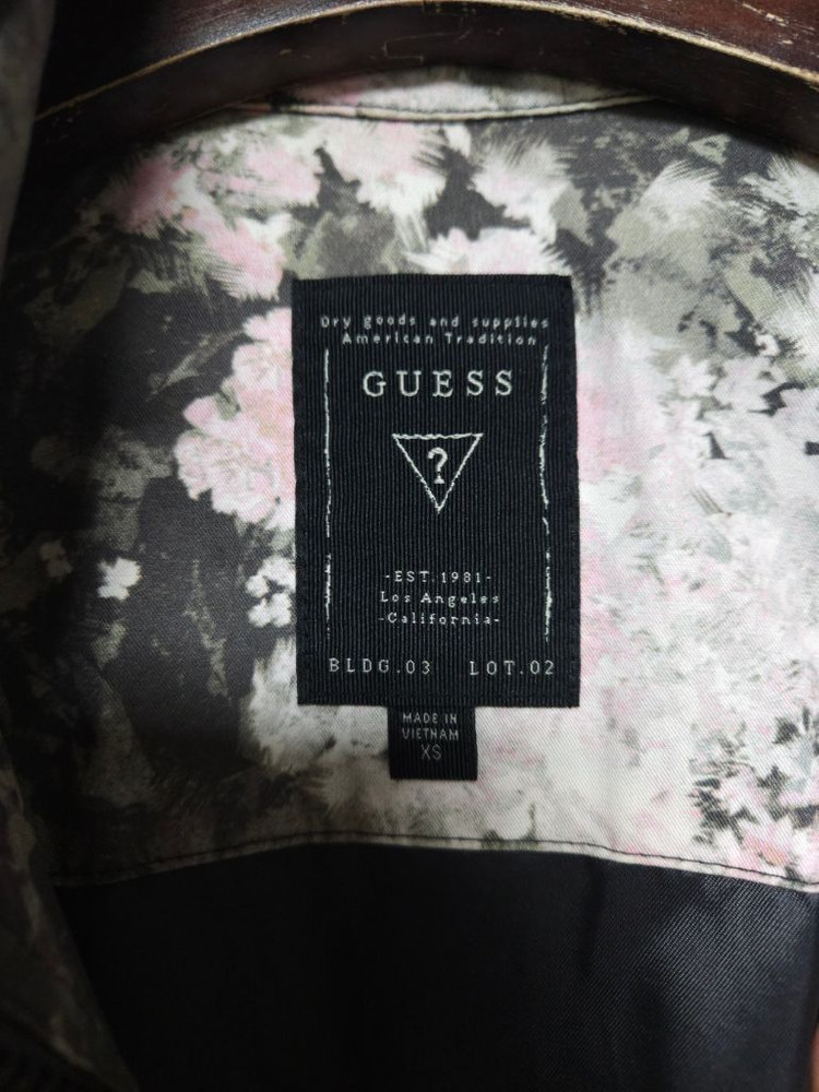 게스 체리블라썸 플라워 야상 자켓 (85/XS)--4