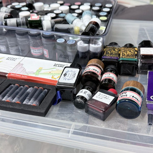 가격인하)소분 만년필잉크 판매 한정 몽블랑 코바분 히라야마만넨도 오피스벤더 펠레펜나 하치몬지야 앙코라 펜쇼 이미지