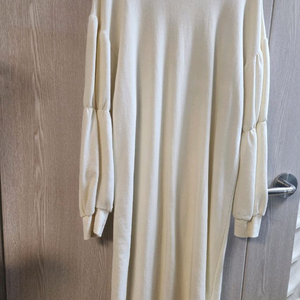 브랜드* 아이보리 롱니트 원피스 F
