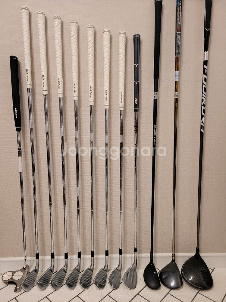 + 타이틀리스트 + 남성용 골프채 풀세트--4