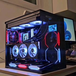 9800x3d/rtx5070ti/리안리 o11d mini 본체