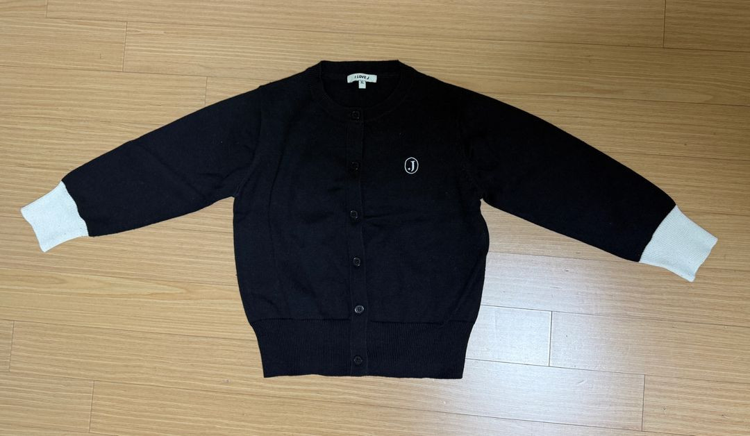 여아 가디건 3벌(폴로, 아이러브제이) 120~130--1
