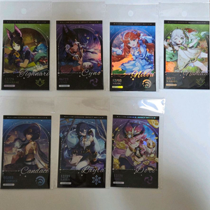 원신 pc라운지 홀로그램 포토카드