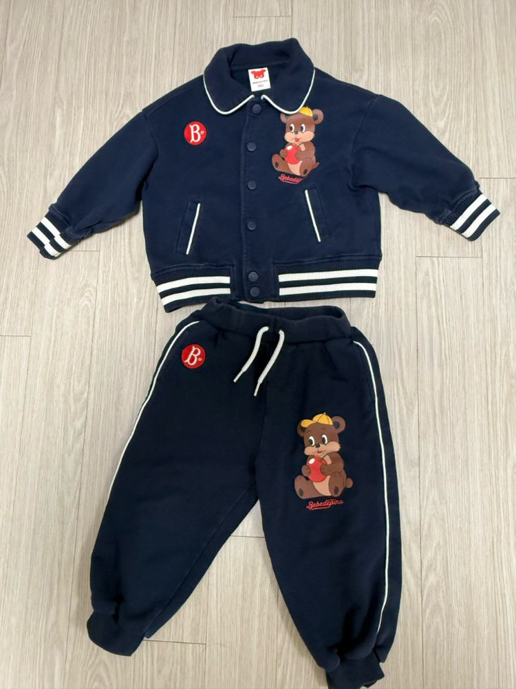 베베드피노 상하세트 100사이즈 일괄 이미지