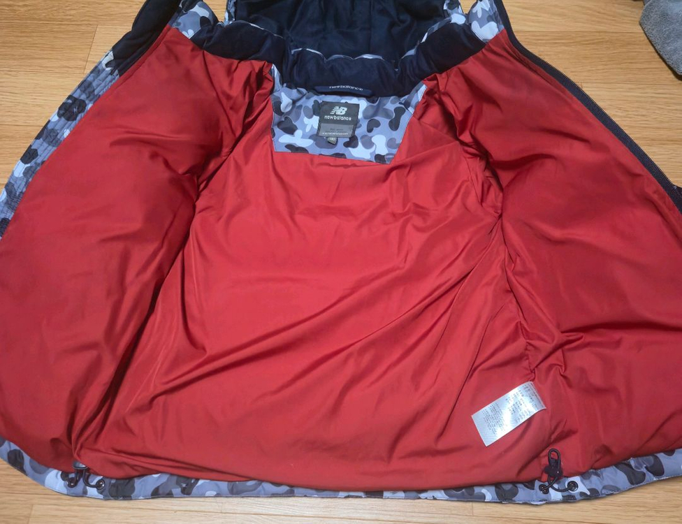 아동 130호 뉴발란스 헤지스 키즈 구스 오리털 패딩 점퍼--2