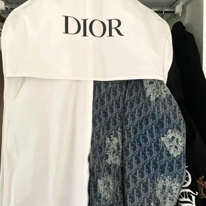 국내미발매 디올 x 데님티어스 오블리크 블루종 자켓 56 새상품