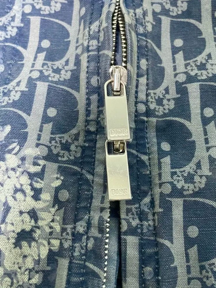 국내미발매 디올 x 데님티어스 오블리크 블루종 자켓 56 새상품--3