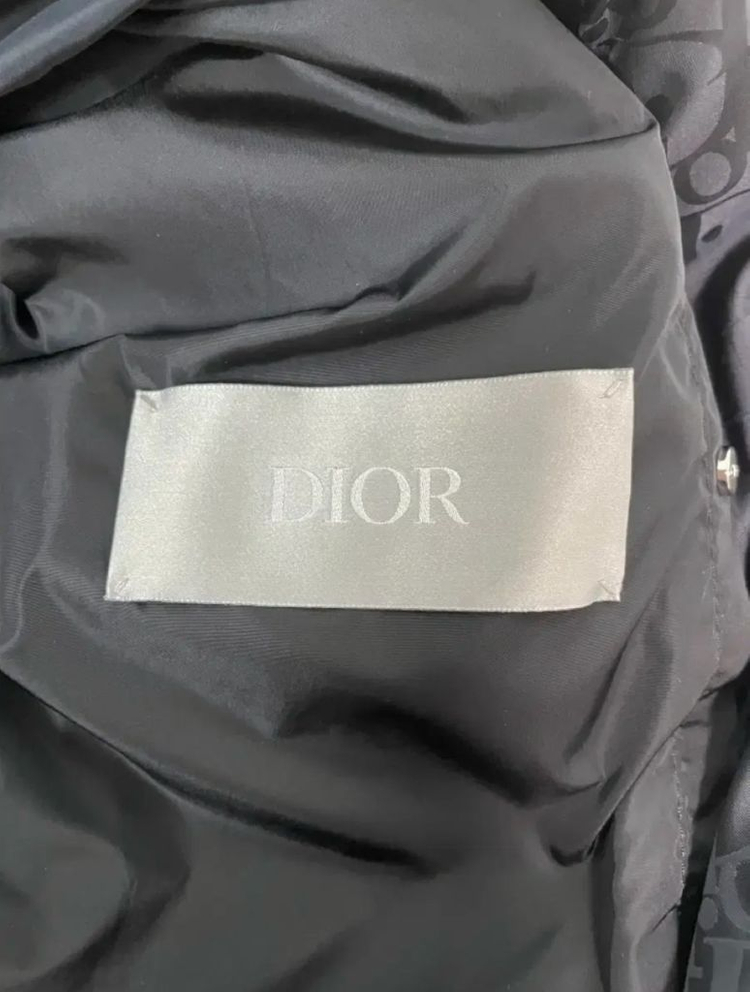 새상품 디올 오블리크 패딩 46 영수증O 블랙 이미지