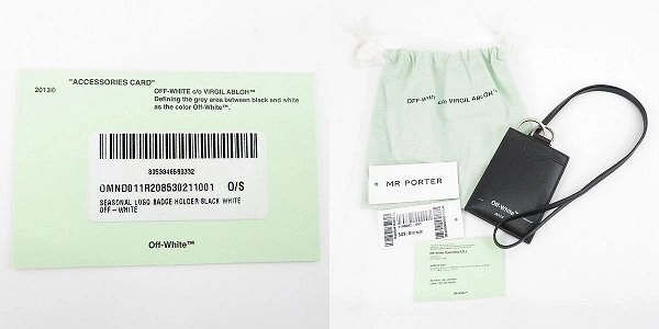 오프화이트 off-white Card Case.상태좋은 중고제품 팝니다. 이미지