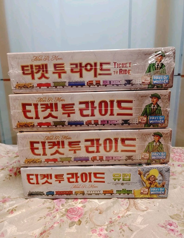 티켓투라이드 유럽 신품.--1