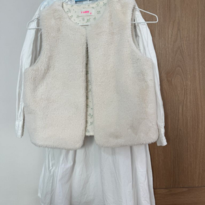 로아앤제인 원피스 아이러브제이 퍼조끼(130)