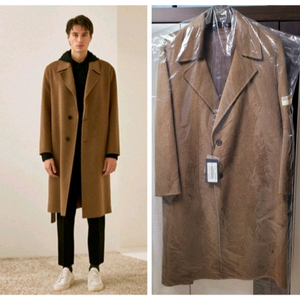 (새상품) 마에스트로 남성 캐시미어 로브 코트 (100)