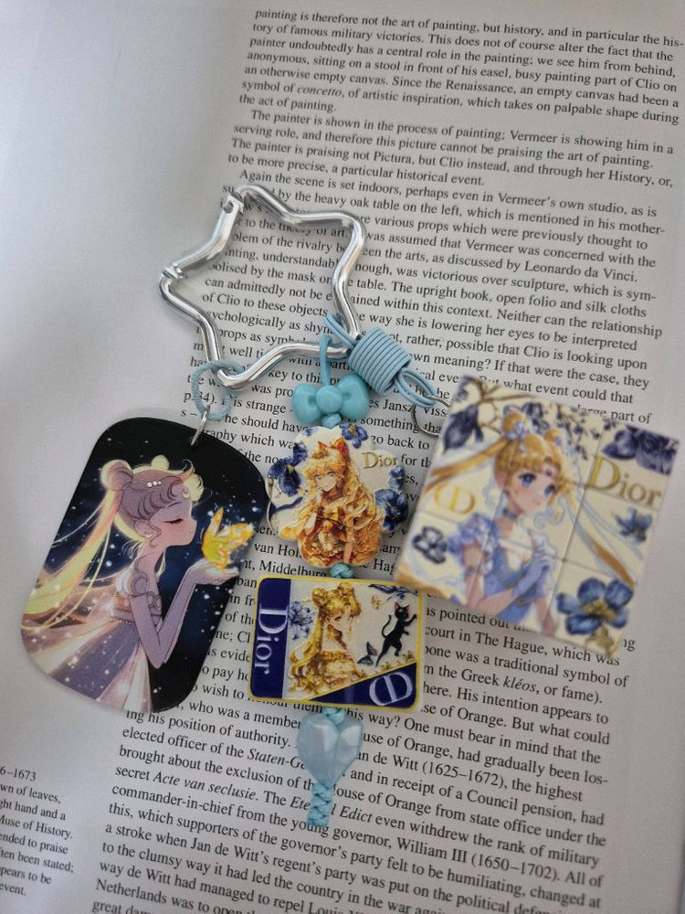 세일러문 퍼즐 큐브 키링--3