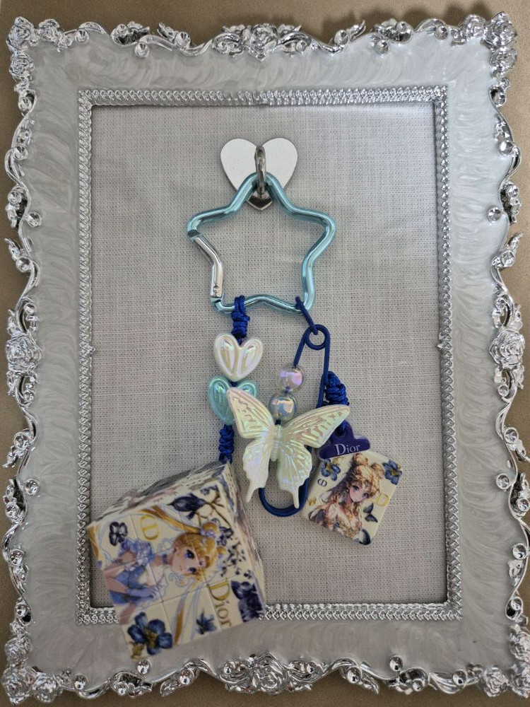 세일러문 퍼즐 큐브 키링--4