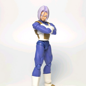 SHF 트랭크스 셀사가 구판 (무광, 보라색 노멀헤드) 드래곤볼 피규어