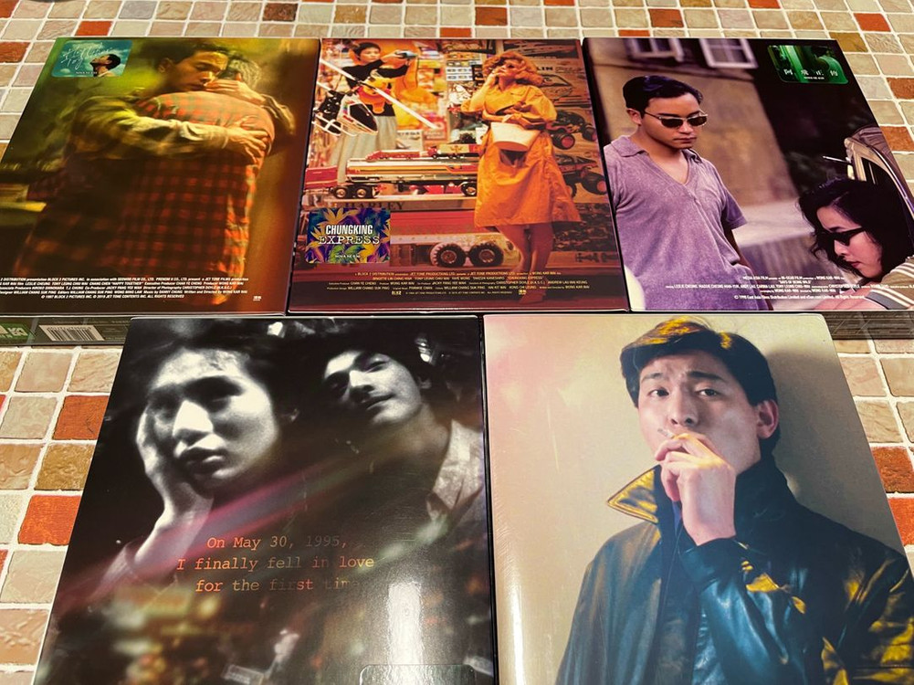 (설날맞이세일)왕가위 블루레이 스틸북 중경삼림 타락천사 해피투게더 아비정전 열혈남아--2