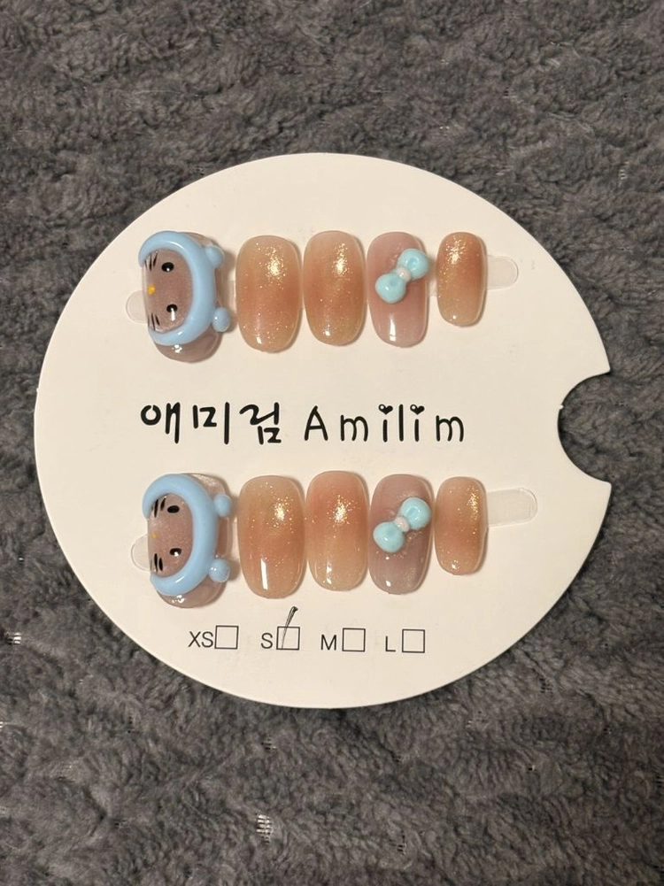 네일팁 일괄 이미지