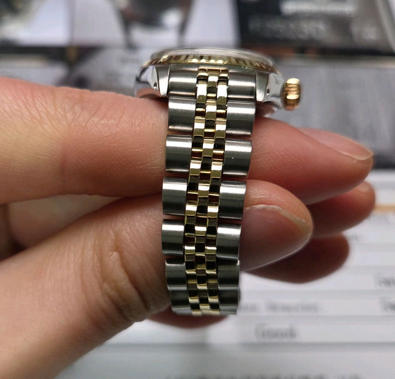 롤렉스 데이저스트 6917 초코판 10P다이아 쥬빌리줄 여성용 (감정서 포함) 이미지