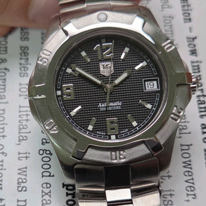 태그호이어 프로페셔널 2000 블랙 와플판 오토매틱 브레이슬릿 ver.