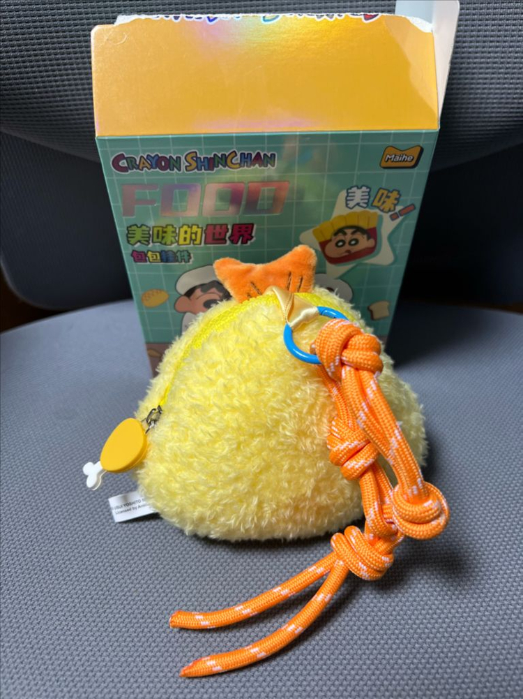 (짱구는못말려) 맹구 새우튀김 파우치 키링 팝니당--1