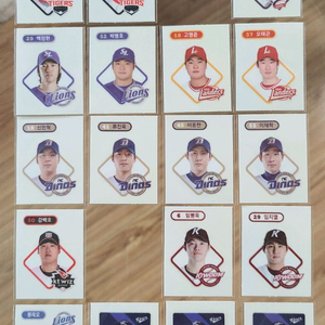 KBO 크보빵 띠부씰 이미지