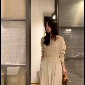 바이씨니 제작 플리츠가디건세트