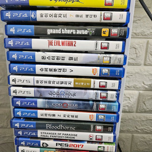 PS4 ps5게임 타이틀 모음집 이미지