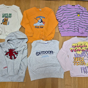 여아 140사이즈 상의 6종 일괄