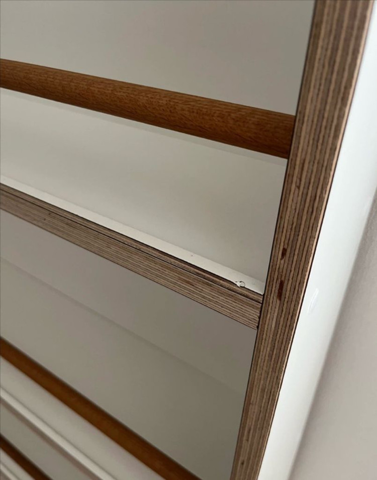 JD홈드레싱 3단 전면 책장 이미지