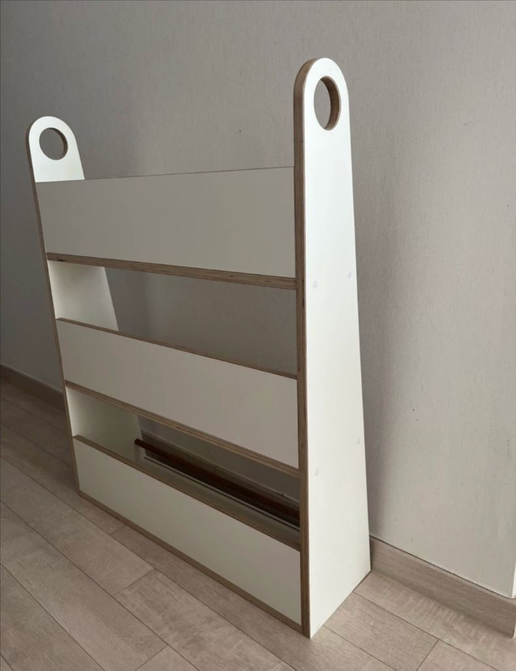 JD홈드레싱 3단 전면 책장 이미지