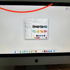 아이맥2020 i7 ssd1tb 5700xt 최고급형 -- 액정 강화유리크랙