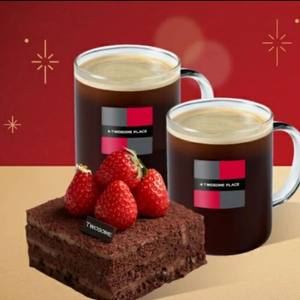 투썸) 떠먹는 스토로베리초콜릿생크림+아메리카노(R)2잔