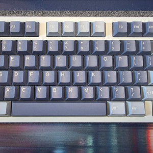 ATKxVXE V75X 화이트 기계식 커스텀 키보드