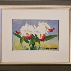 수채화 꽃 그림 액자