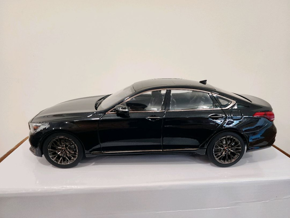 1/18 제네시스 g80 스포츠 다이캐스트 국산차 모형--2