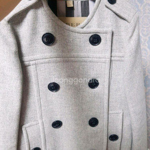 정품 버버리 버진울코트