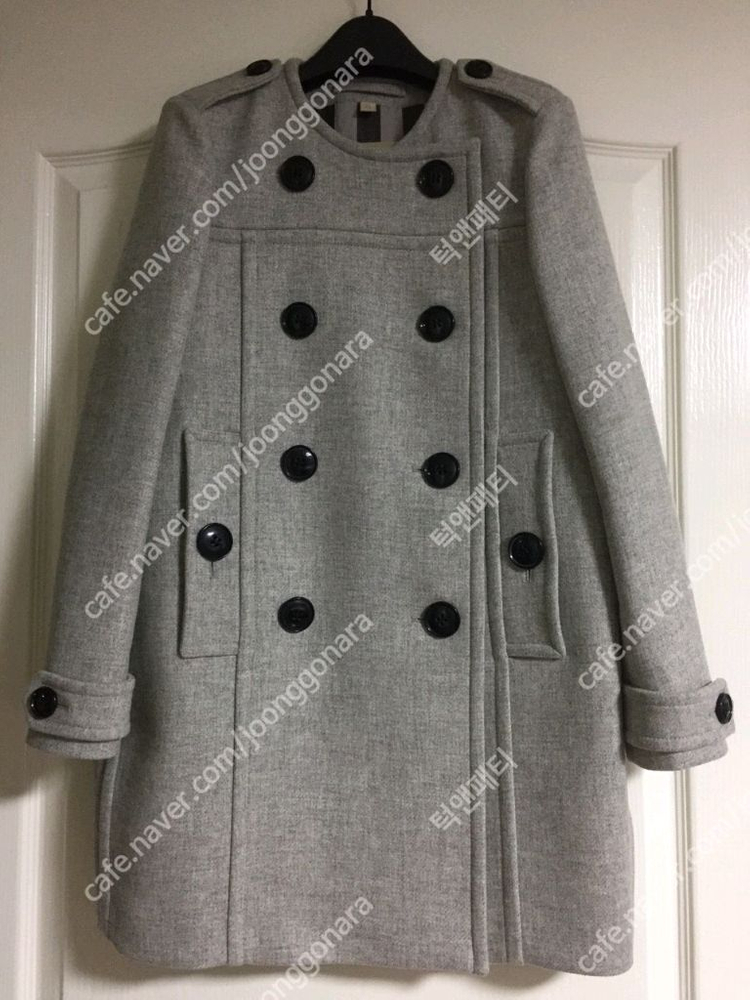 정품 버버리 버진울코트--3