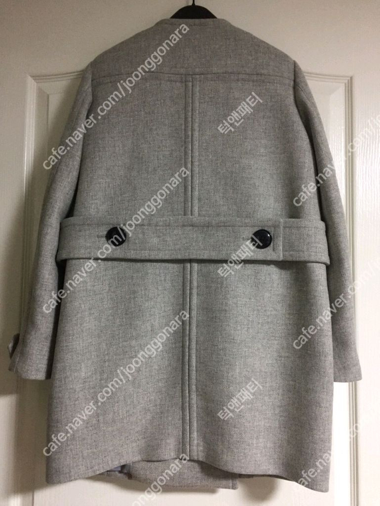 정품 버버리 버진울코트--4