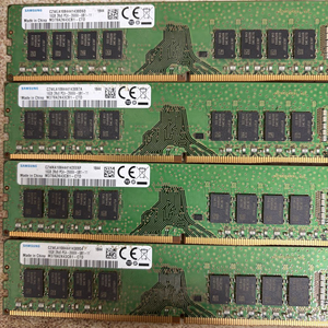 삼성 DDR4 16GB 2666v 메모리 4개 세트