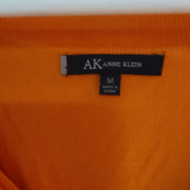 새상품 앤클라인 V넥 칠부 니트 55~66--1