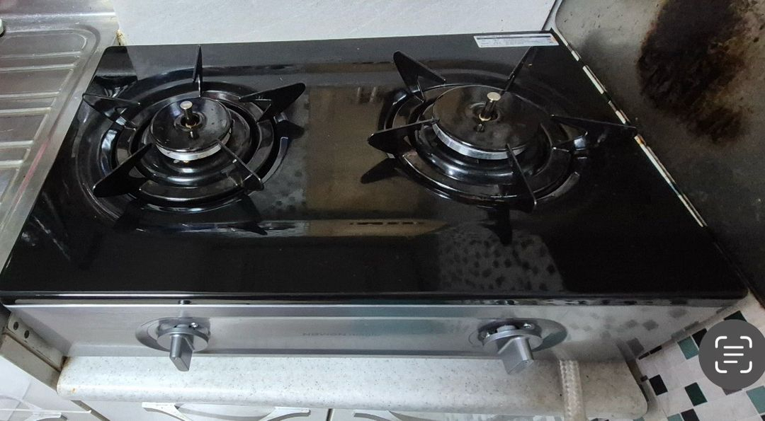 린나이 2구 가스레인지--2