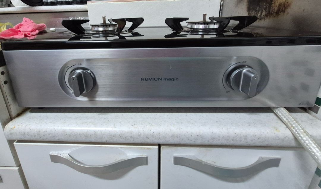 린나이 2구 가스레인지--3