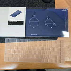 누피 에어75v3 커버 누폴리오 및 실리콘커버