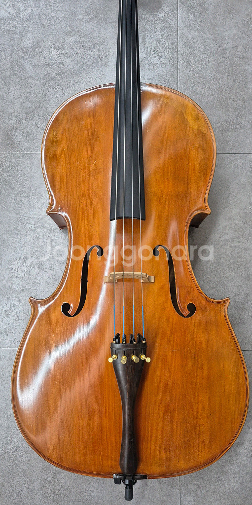 첼로 4/4 수제첼로 바니쉬칠--1